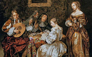 Barock-Ensemble bei der 26. Etappe f&uuml; Alte Musik auf Burg Fürsteneck mit Marco Ambrosini